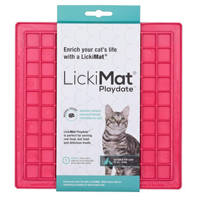 Abbildung LickiMat Playdate Cat pink