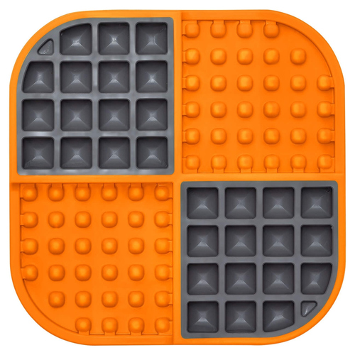 weitere Abbildung LickiMat Slomo Cat orange