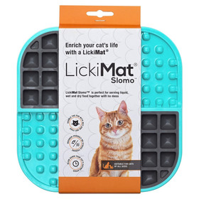 Abbildung LickiMat Slomo Cat turquoise