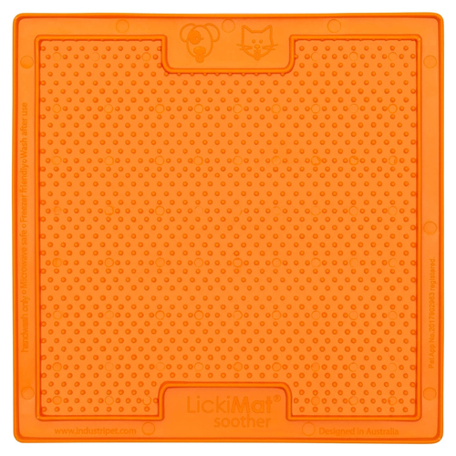 weitere Abbildung LickiMat Soother Cat orange