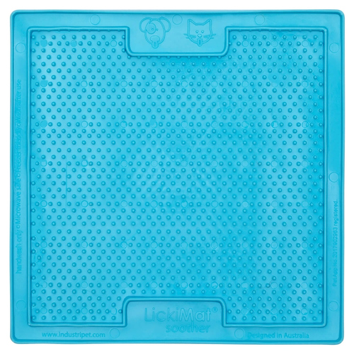 weitere Abbildung LickiMat Soother Cat turquoise