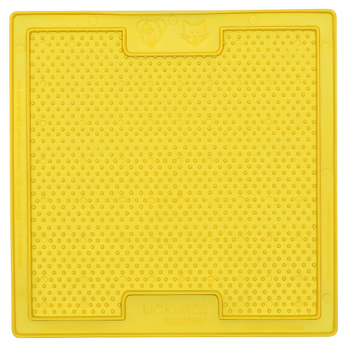 weitere Abbildung LickiMat Soother Cat yellow