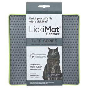 Abbildung LickiMat Soother Tuff Cat green