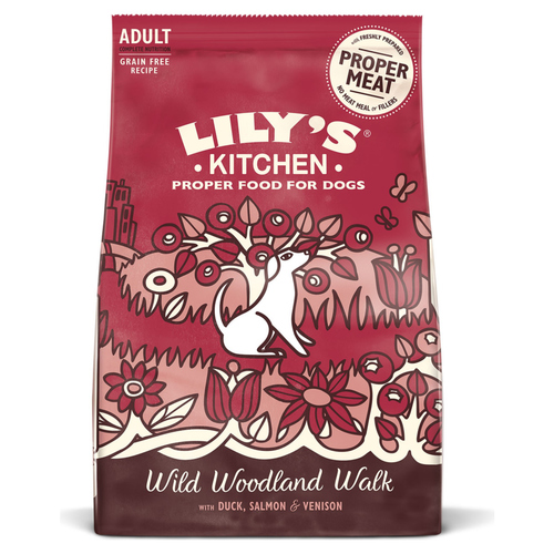Lilys Kitchen Wild Woodland Walk with Duck, Salmon & Venison 12 kg