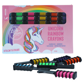 Abbildung Lucky Horse Regenbogen-Einhorn-Kreide fr Pferdemhne