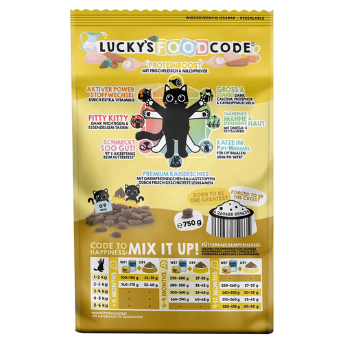 weitere Abbildung Lucky Lou Kitten Geflgel & frisches Huhn 750 g