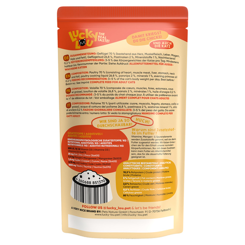 weitere Abbildung Lucky Lou Lifestage Adult Geflgel 125 g