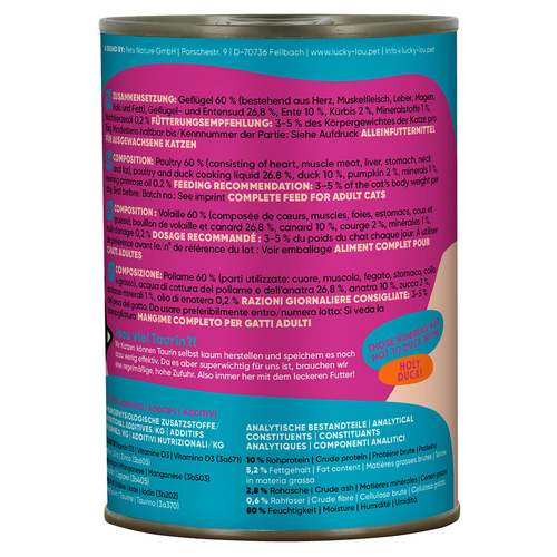 weitere Abbildung Lucky Lou Lifestage Adult Geflgel & Ente 400 g