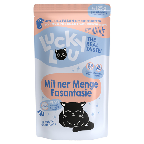 Lucky Lou Lifestage Adult Geflügel & Fasan 125 g