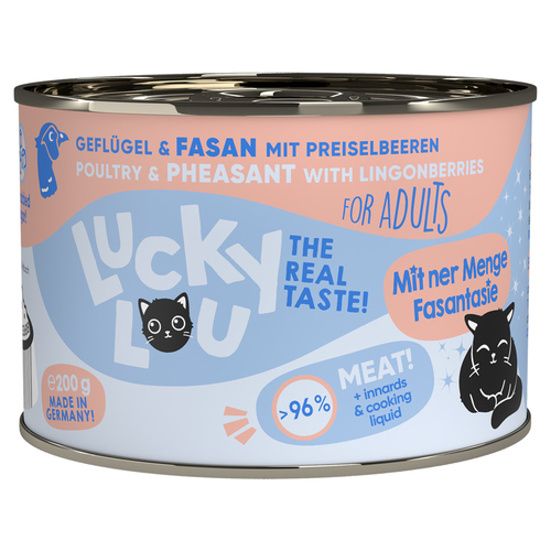Lucky Lou Lifestage Adult Geflügel & Fasan 200 g