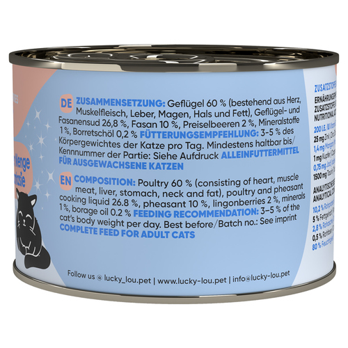 weitere Abbildung Lucky Lou Lifestage Adult Geflgel & Fasan 200 g