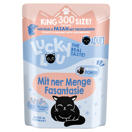 Lucky Lou Lifestage Adult Geflügel & Fasan 300 g