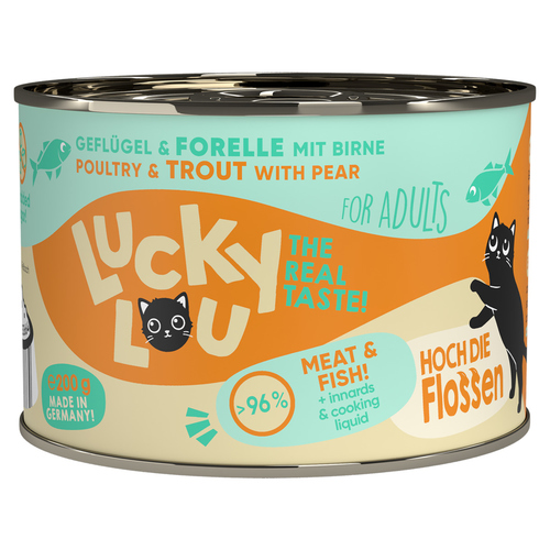 Lucky Lou Lifestage Adult Geflügel & Forelle 200 g