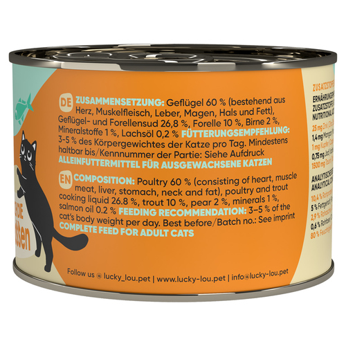 weitere Abbildung Lucky Lou Lifestage Adult Geflgel & Forelle 200 g