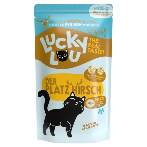 Lucky Lou Lifestage Adult Geflügel & Hirsch 125 g