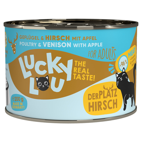 Lucky Lou Lifestage Adult Geflügel & Hirsch 200 g