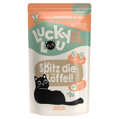 Lucky Lou Lifestage Adult Geflügel & Kaninchen 125 g
