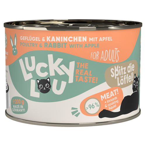 Lucky Lou Lifestage Adult Geflügel & Kaninchen 200 g