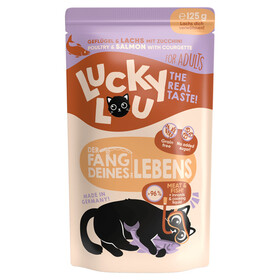 Abbildung Lucky Lou Lifestage Adult Geflgel & Lachs 125 g
