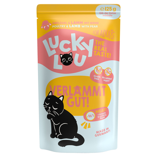 Lucky Lou Lifestage Adult Geflügel & Lamm 125 g