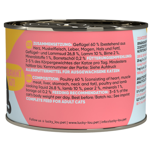 weitere Abbildung Lucky Lou Lifestage Adult Geflgel & Lamm 200 g