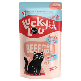 Abbildung Lucky Lou Lifestage Adult Geflgel & Rind 125 g