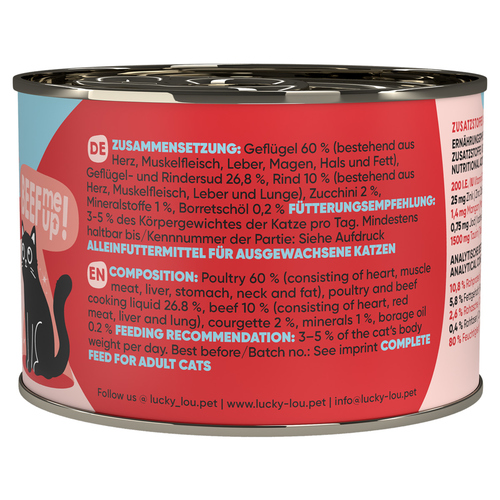 weitere Abbildung Lucky Lou Lifestage Adult Geflgel & Rind 200 g