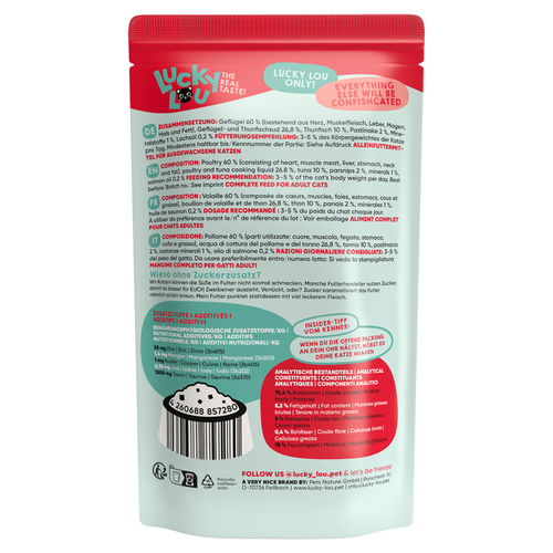 weitere Abbildung Lucky Lou Lifestage Adult Geflgel & Thunfisch 125 g