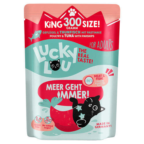 Lucky Lou Lifestage Adult Geflügel & Thunfisch 300 g