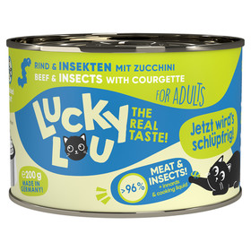 Abbildung Lucky Lou Lifestage Adult Rind & Insekten 200 g