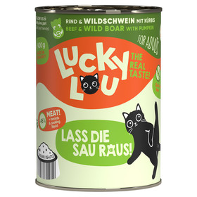 Abbildung Lucky Lou Lifestage Adult Rind & Wildschwein 400 g