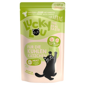 Abbildung Lucky Lou Lifestage Kitten Geflgel & Rind 125 g
