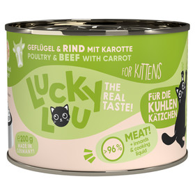 Abbildung Lucky Lou Lifestage Kitten Geflgel & Rind 200 g