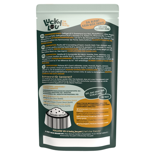 weitere Abbildung Lucky Lou Lifestage Senior Geflgel 125 g