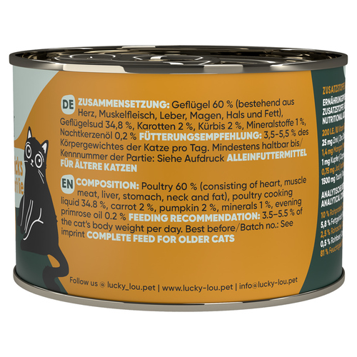 weitere Abbildung Lucky Lou Lifestage Senior Geflgel 200 g