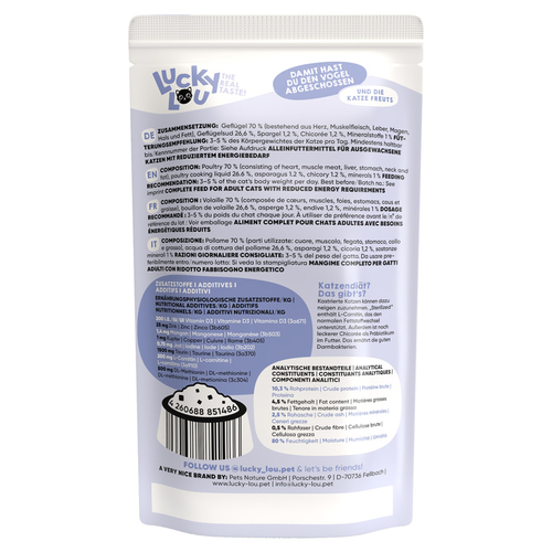 weitere Abbildung Lucky Lou Lifestage Sterilized Geflgel 125 g