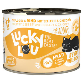 Abbildung Lucky Lou Lifestage Sterilized Geflgel & Rind 200 g