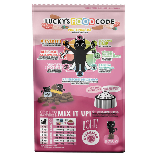 weitere Abbildung Lucky Lou Light Geflgel & frisches Lamm 750 g