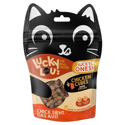 weitere Abbildung Lucky Lou Lucky Ones Cubes Huhn 80 g