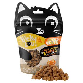 Abbildung Lucky Lou Lucky Ones Cubes Kse & Huhn 80 g
