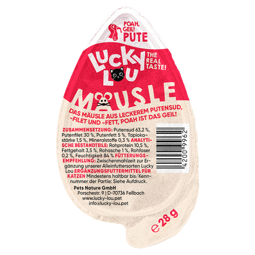 weitere Abbildung Lucky Lou Musle Pute 28 g