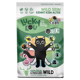 Abbildung Lucky Lou Senior Geflgel & frisches Wild 750 g