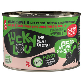 Abbildung Lucky Lou SuperMono Wildschwein 200 g