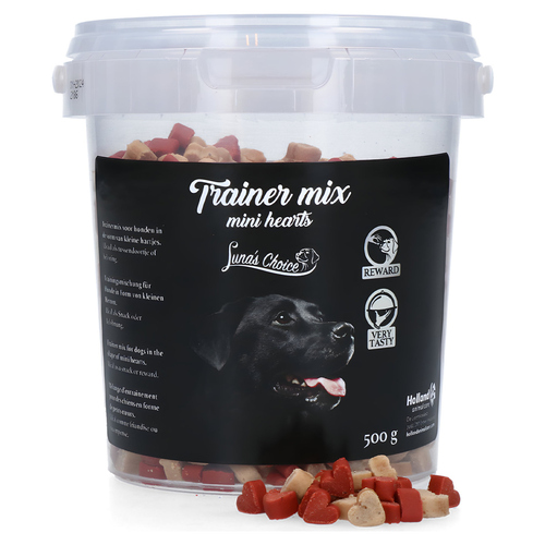 Produktbild von Lunas Choice Hundesnack Trainer Mix kleine Herzen - 500 g