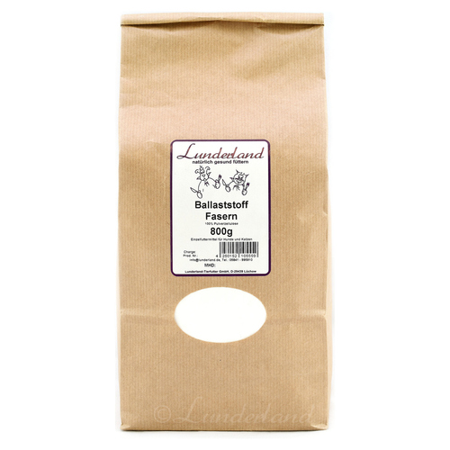 Lunderland Ballaststofffasern 800 g für Hunde