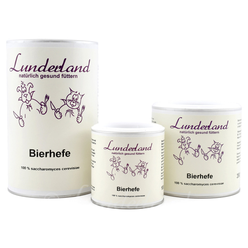 Lunderland Bierhefe 350 g für Hunde
