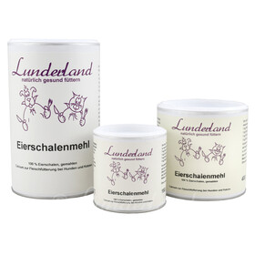 Abbildung Lunderland Bio-Eierschalenmehl 800 g fr Katzen