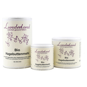 Abbildung Lunderland Bio-Hagebuttenmehl 600 g fr Katzen