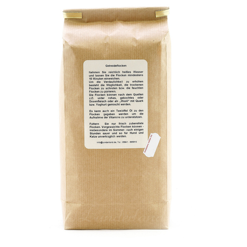 weitere Abbildung Lunderland Bio-Hirseflocke 1 kg fr Katzen