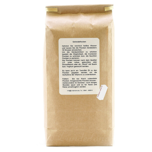 weitere Abbildung Lunderland Bio-Reisflocke 1 kg fr Katzen